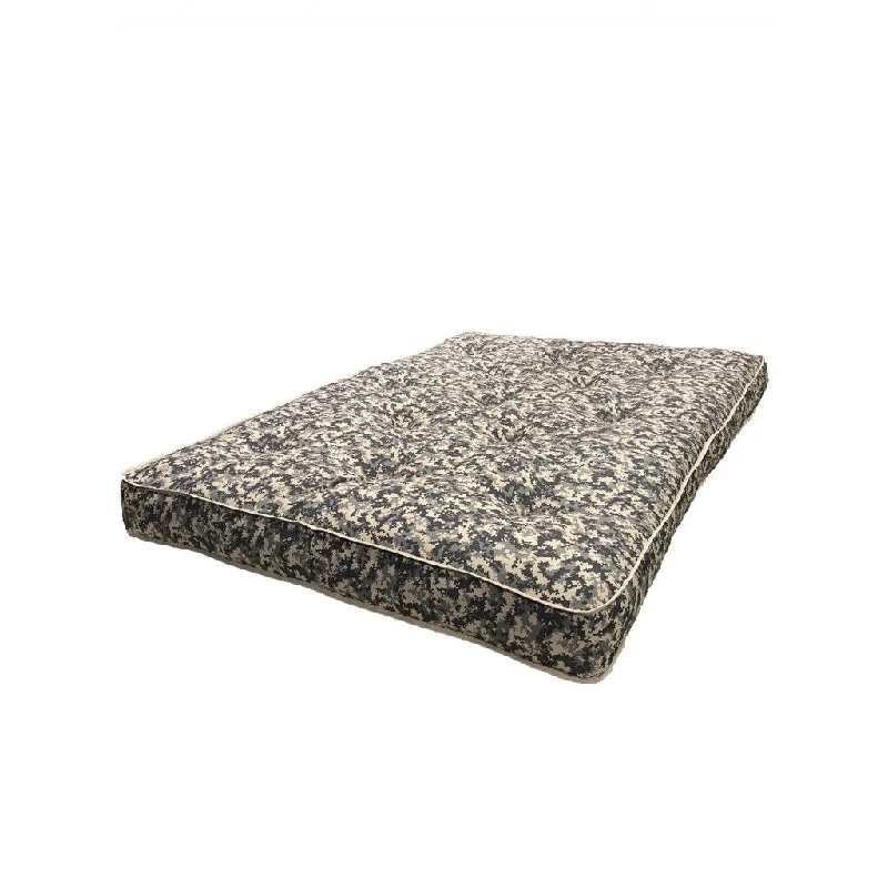 8" Camo Double Foam Twin Mattress