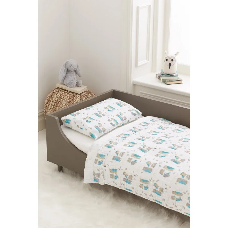 Aden and Anais Wise Guys Toddler Bedding Set