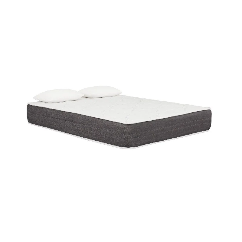 Ari 12 Inch Modern Full Mattress with 2 Pillows, Pocket Coil, Memory Foam