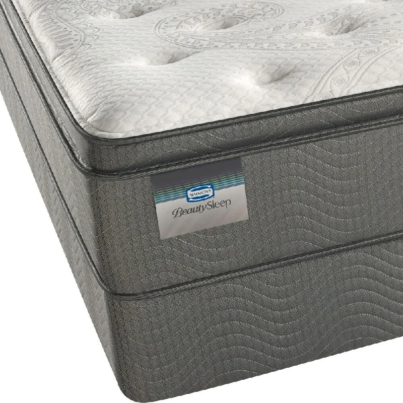 BeautySleep Swanson 12" Luxury Twin-size Firm Pillow Top Mattress Set - N/A