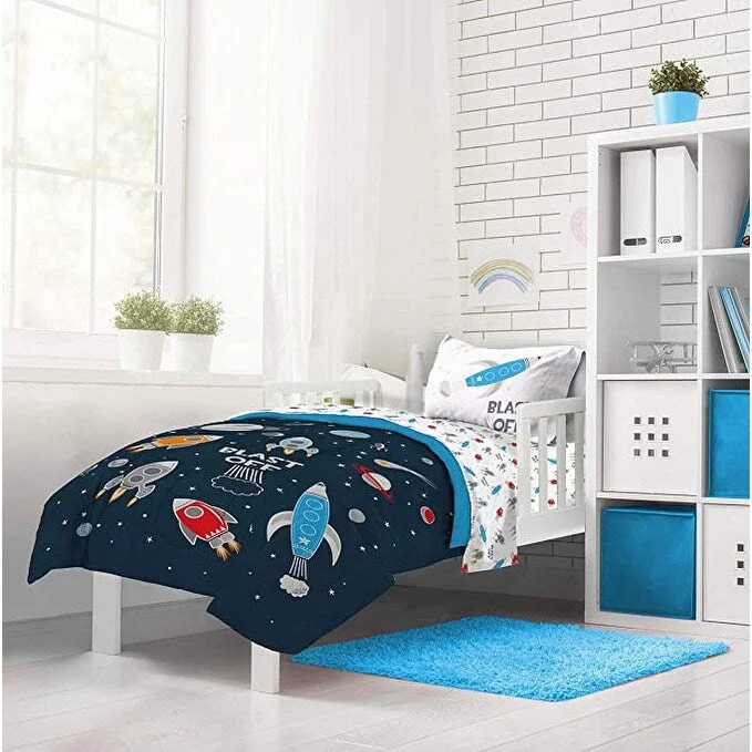 Blast Off Toddler Bed Set