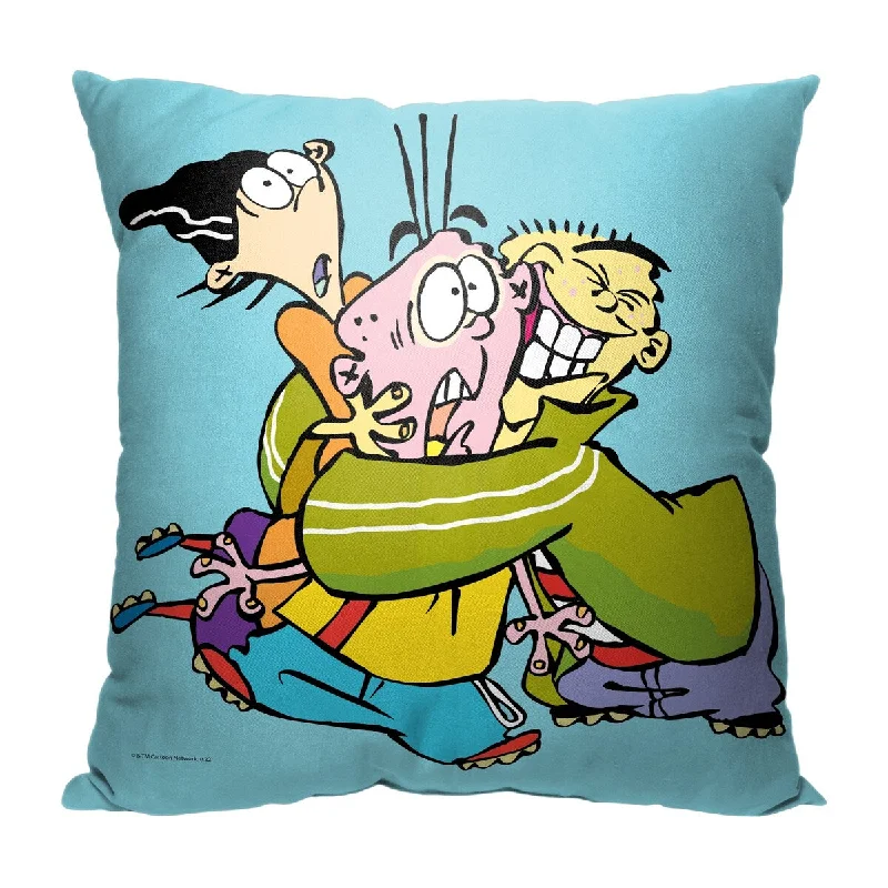 Cartoon Network Ed Edd n Eddy Bro Hug 18 Inch Throw Pillow