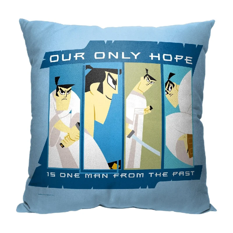 Cartoon Network Samurai Jack Only Hope From the Past 18 Inch Throw Pillow