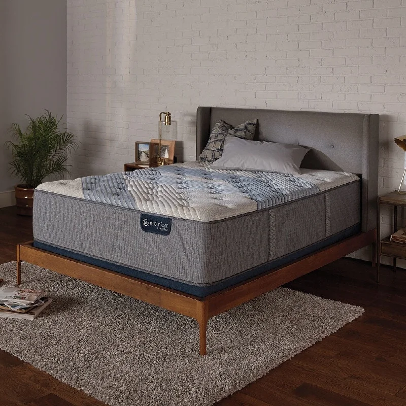 iComfort Blue Fusion 3000 15-inch Plush Hybrid Mattress Set