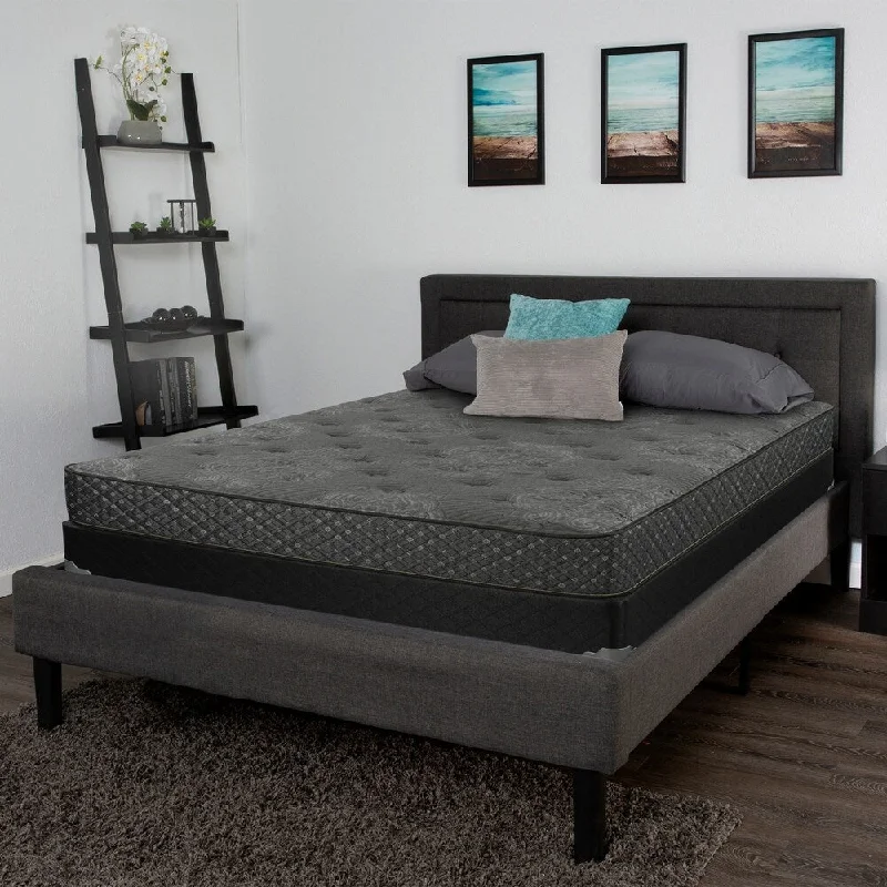 Janna Grey and Black 12" Eastern King Mattress