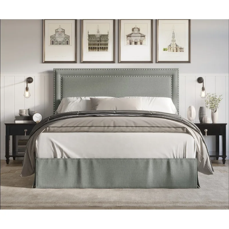 Keith Upholstered Panel Bed