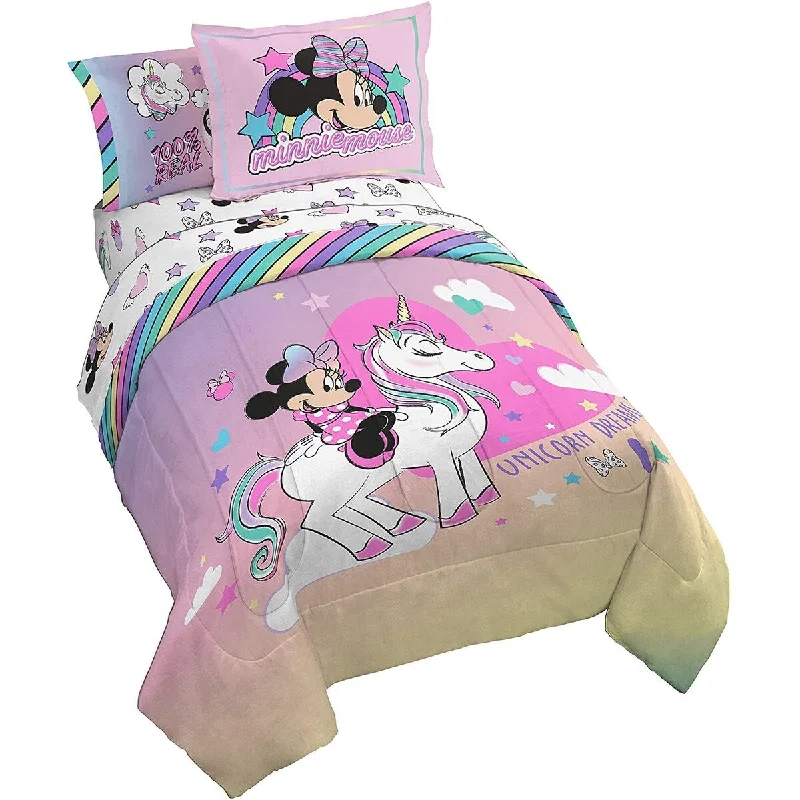 Minnie Mouse Bowtique Unicorn Dreams Full Bed Set