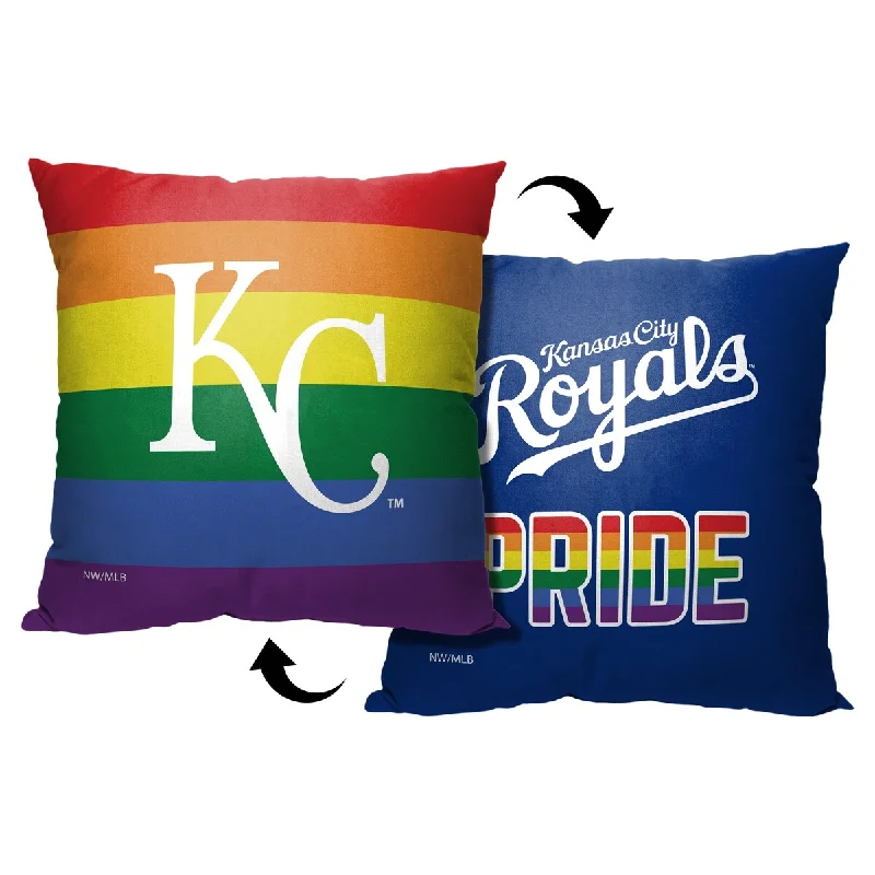 MLB Kansas City Royals Pride Series 18 Inch Throw Pillow