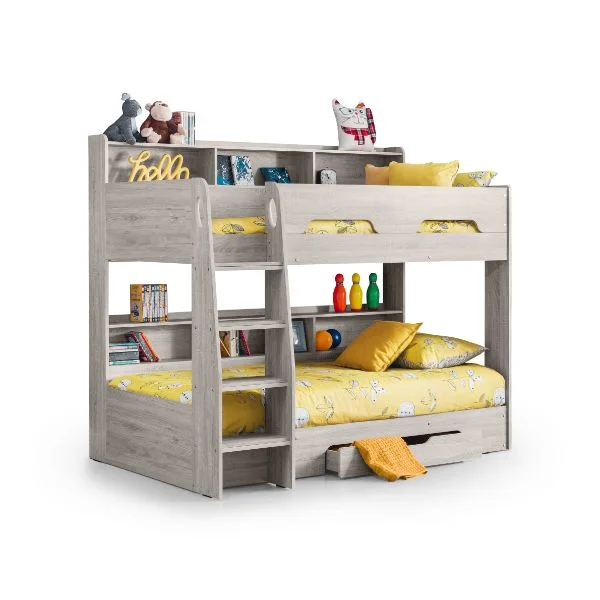 Orion Bunk Bed Single Grey Oak