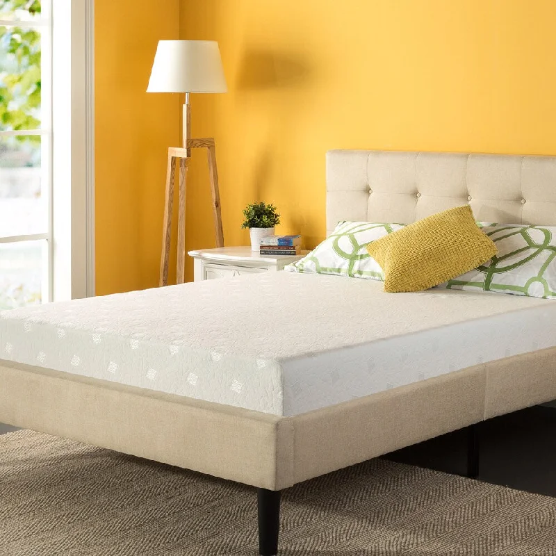 Priage by Zinus Select Queen-size 8 inch Memory Foam Mattress - WHITE