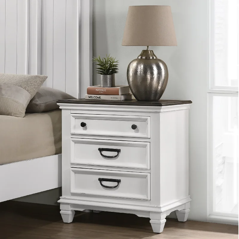 Roundhill Furniture Clelane Wood Bedroom Set with Bed, Dresser, Mirror, Nightstand, and Chest