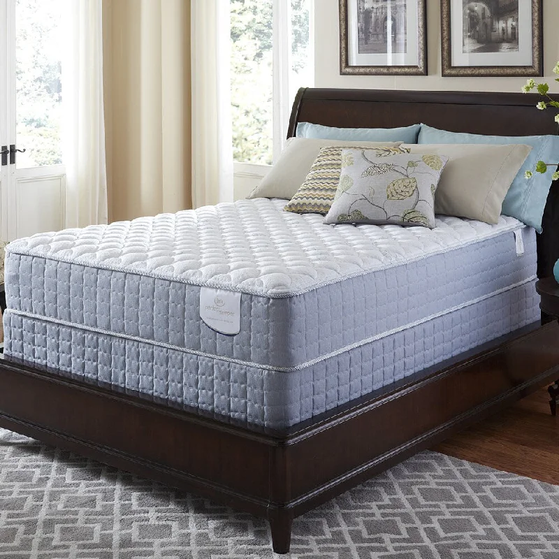 Serta Perfect Sleeper Luminous Cushion Firm King-size Mattress and Foundation Set