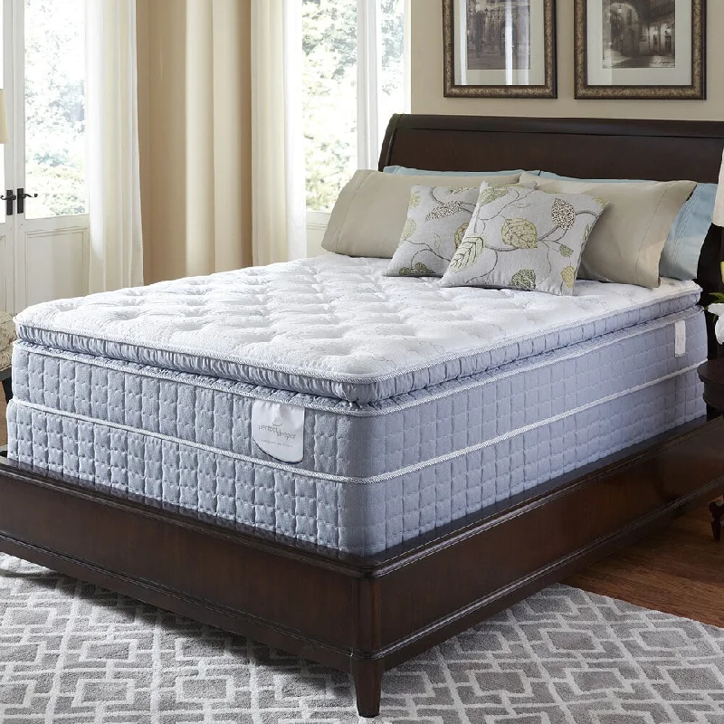 Serta Perfect Sleeper Luminous Super Pillow Top King-size Mattress Set