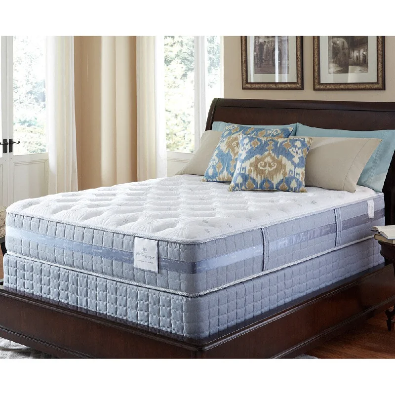 Serta Perfect Sleeper Majestic Retreat Plush Twin-size Mattress and Foundation Set