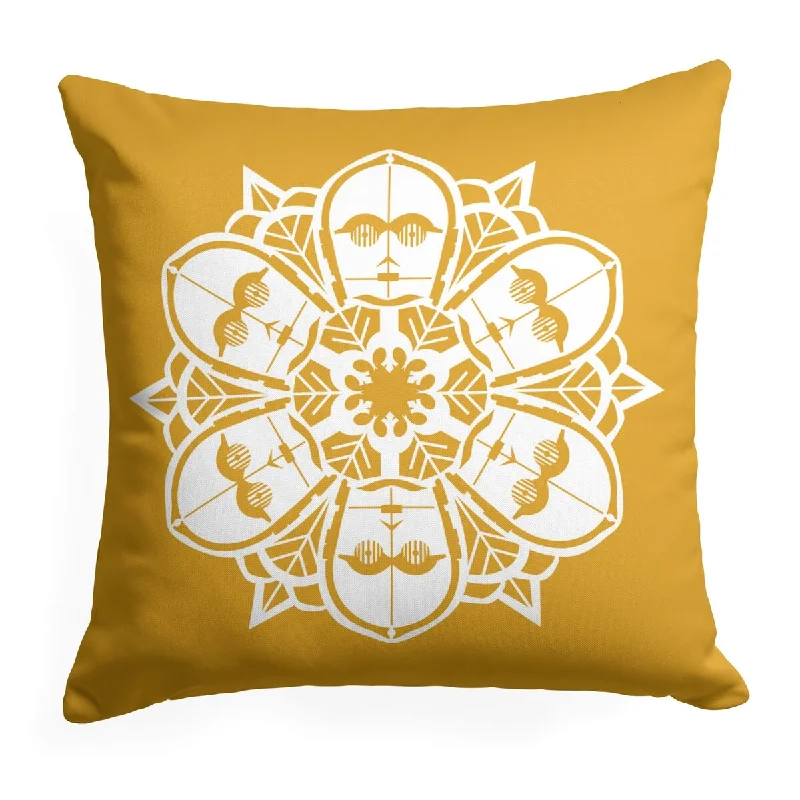 Star Wars Classic C3P-Snow Printed Throw Pillow - Yellow