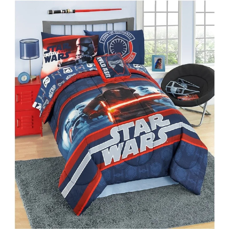 Star Wars Ep7 Kylo Ren 6 Piece Twin Bed In A Bag