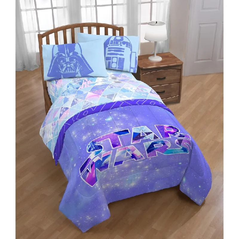 Star Wars Girls 4 Piece Twin Bed in a Bag