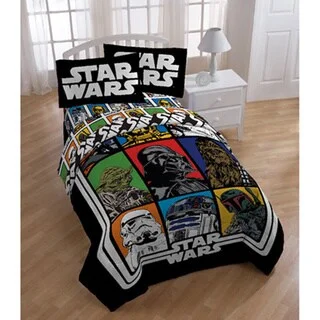 Star Wars Reversible Twin 5-piece Bed in a Bag Set