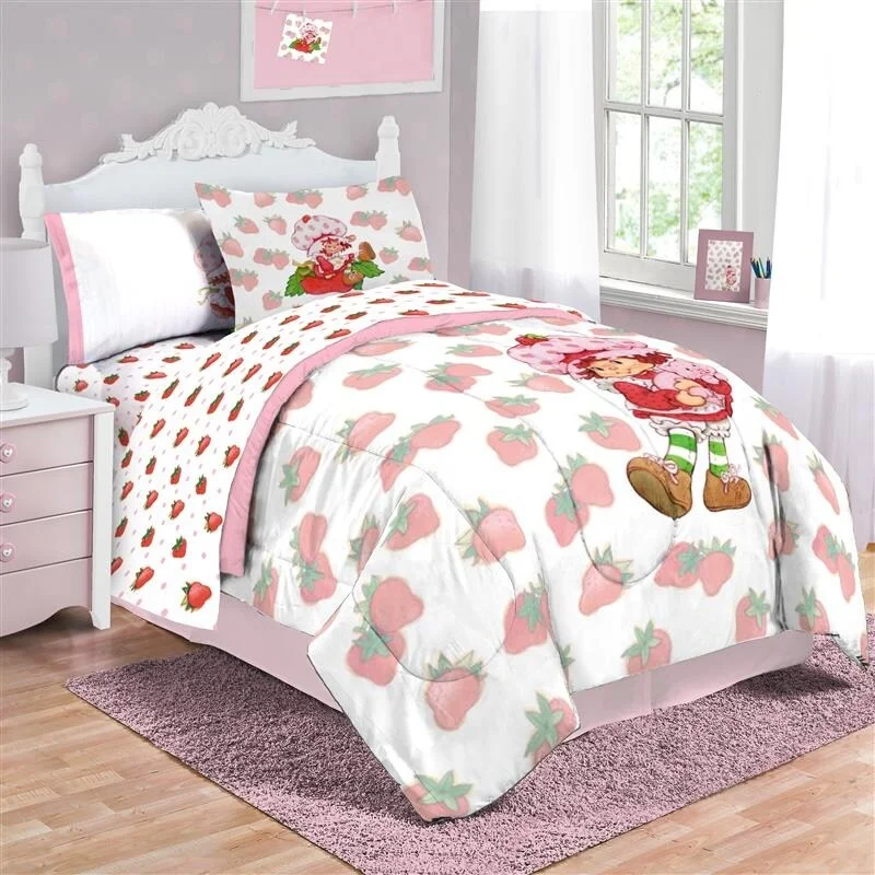 Strawberry Shortcake Berry Berry Twin Bed Set w/ Sham