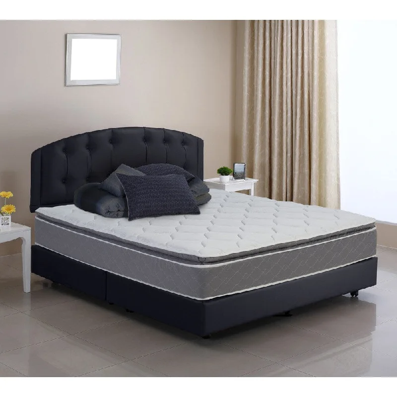 Wolf Pure and Simple Full-size Pillow Top Wrapped Coil Innerspring Mattress