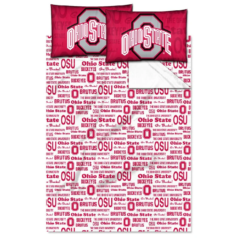 COL 821 Ohio State 'Anthem' Full-size Sheet Set