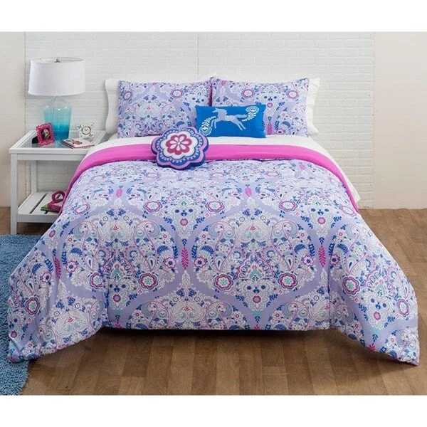 Floral Trellis 5-piece Comforter Set