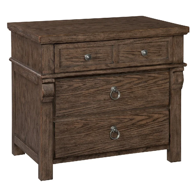 Hekman Wexford Three Drawer Night Stand