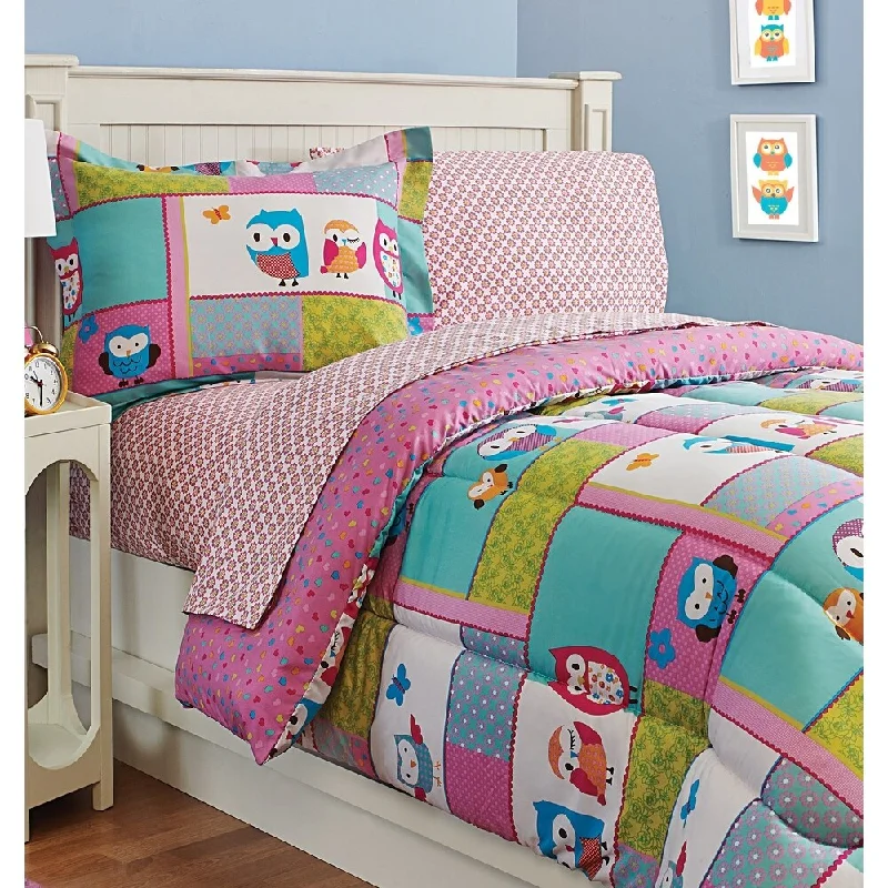 Kids Fun Owl Sheet Set