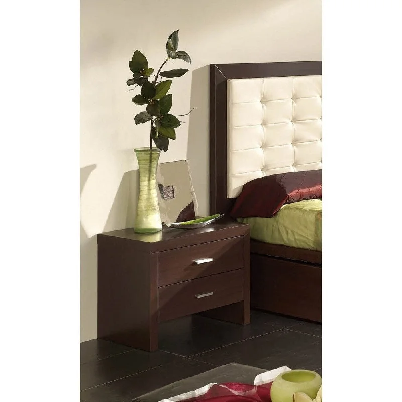 Luca Home 2-drawer Nightstand