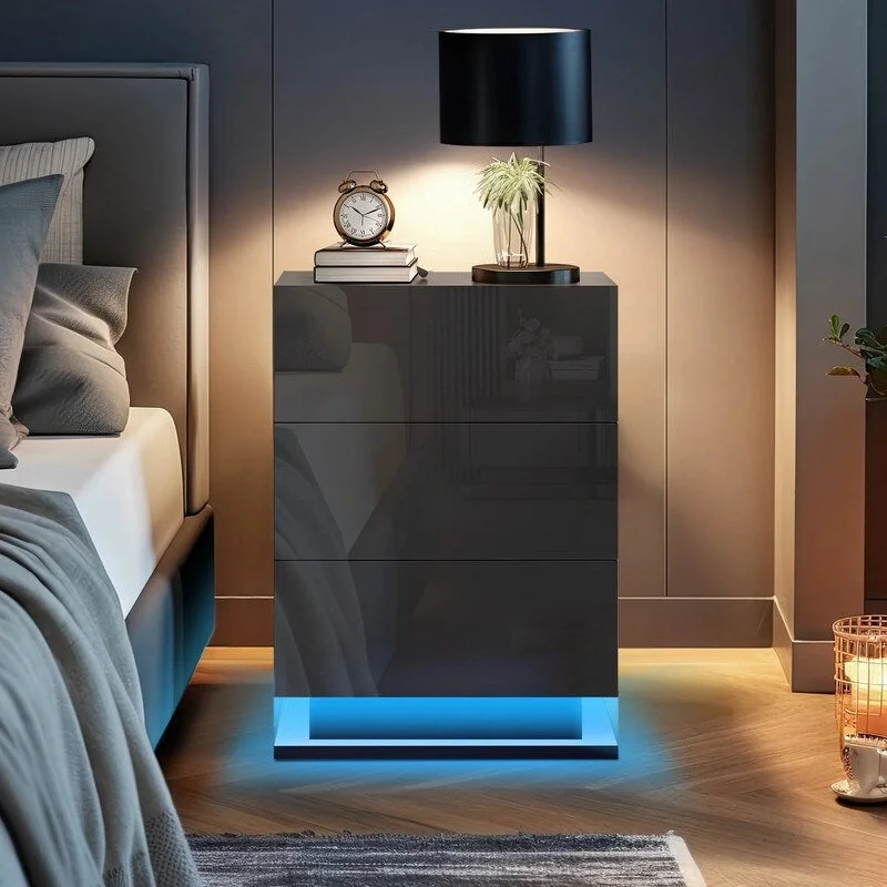 Modern LED Nightstand