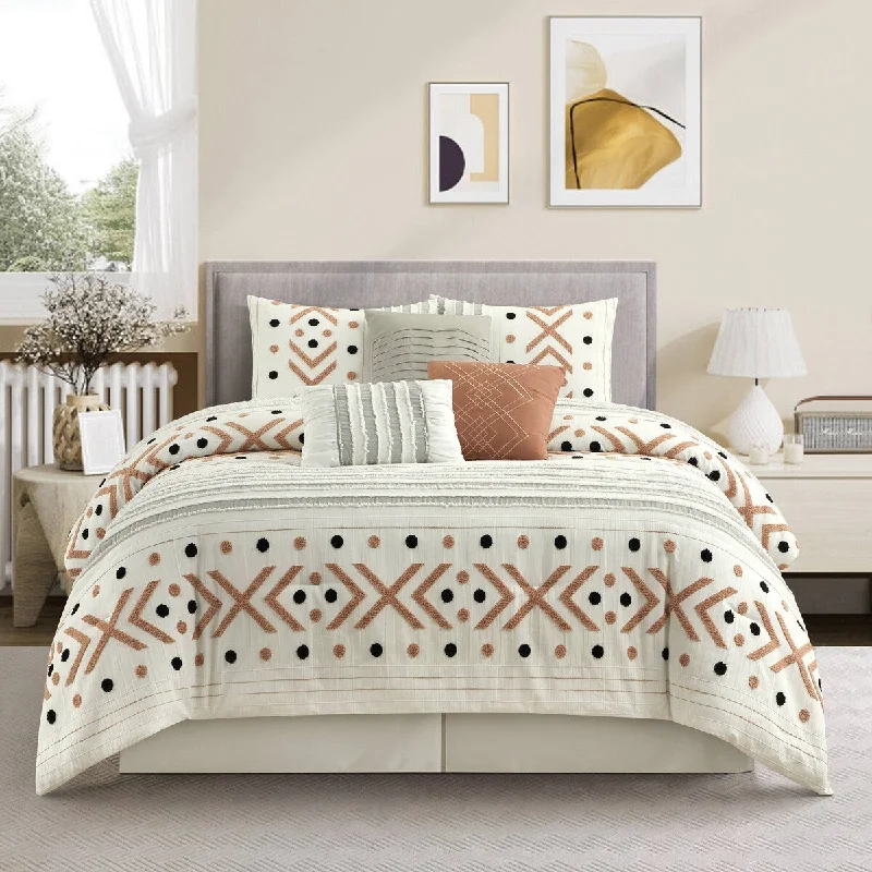 Nanshing Roxy 7 Piece Boho Chic Comforter Set