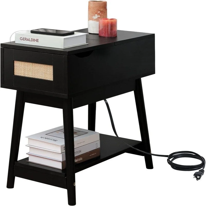 Nightstand with Charging Station