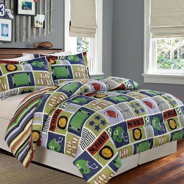 Reversible Go Team Comforter