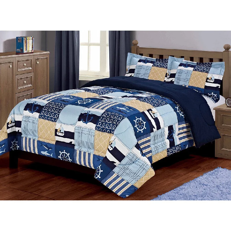 Sealife Oversized 3-piece Comforter Set