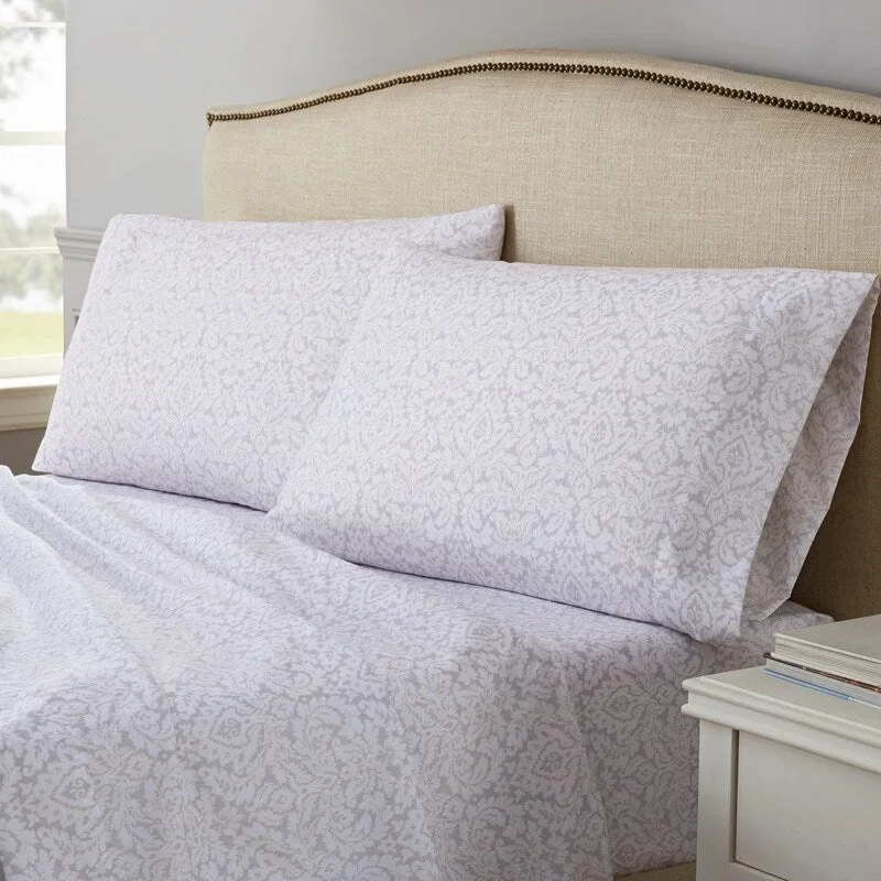 Traditions by Waverly Dashing Damask Sheet Set