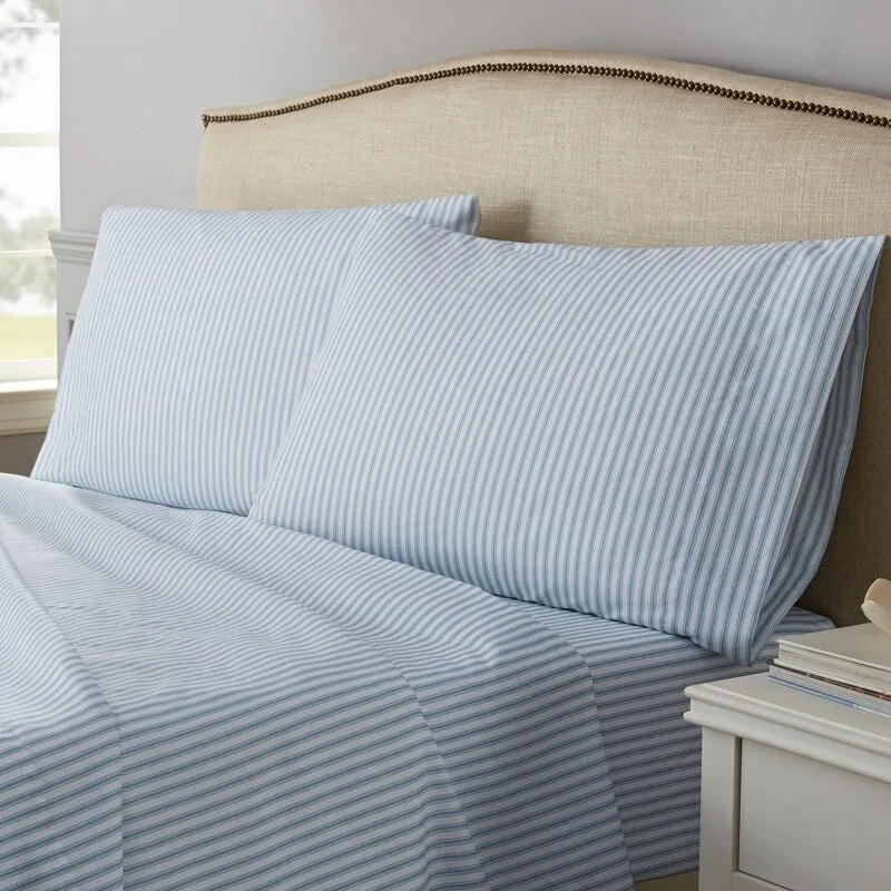 Traditions by Waverly Ticking Stripe Sheet Set