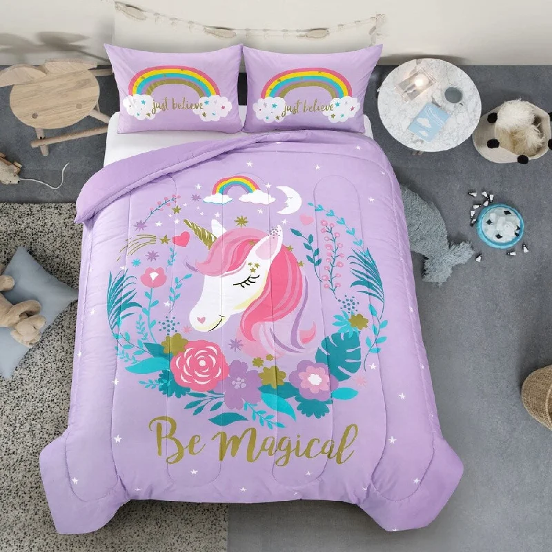 Unicorn Comforter Set