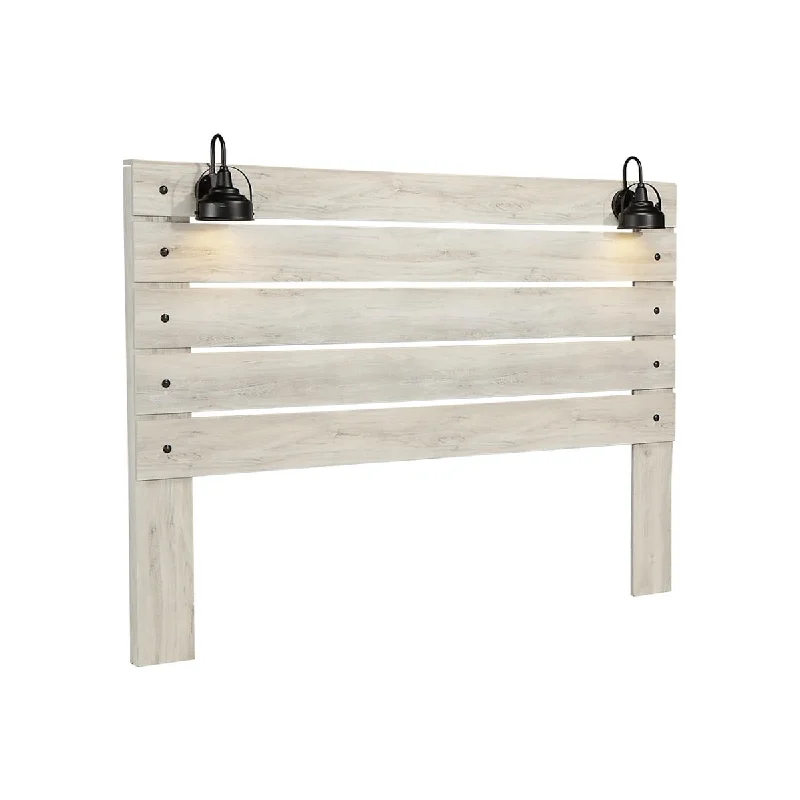 Cambeck Whitewash Panel Headboard (Headboard Only)