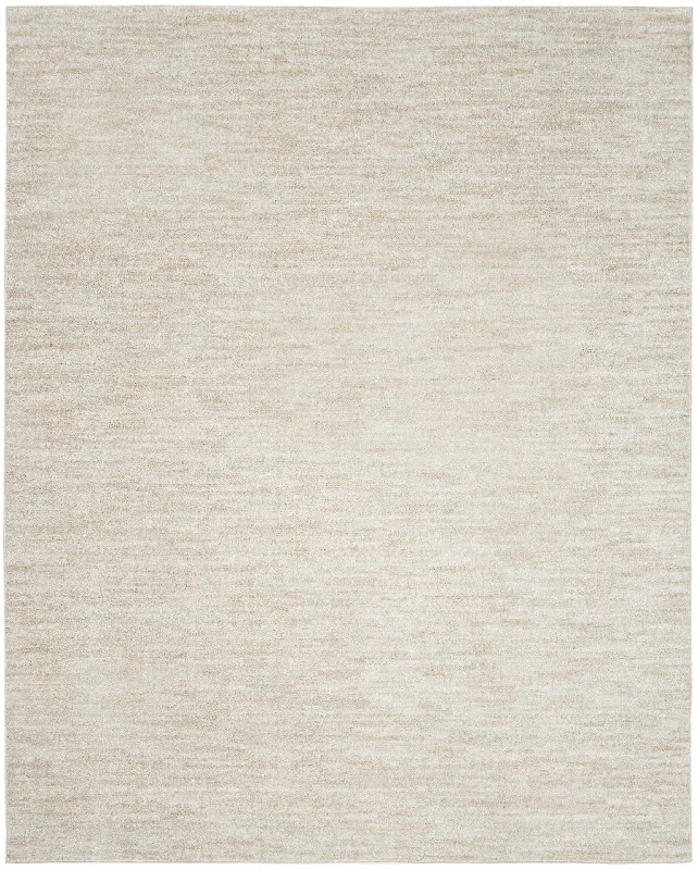 10' X 14' Non Skid Indoor / Outdoor Area Rug - Ivory / Beige