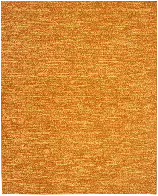 10' X 14' Non Skid Indoor / Outdoor Area Rug - Sunburst