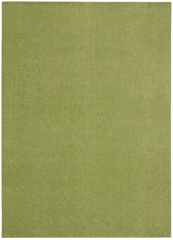 5' X 7' Non Skid Indoor / Outdoor Area Rug - Green